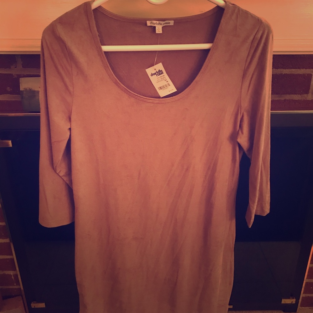 Charlotte Rouse Dress. Soft and velvet feeling